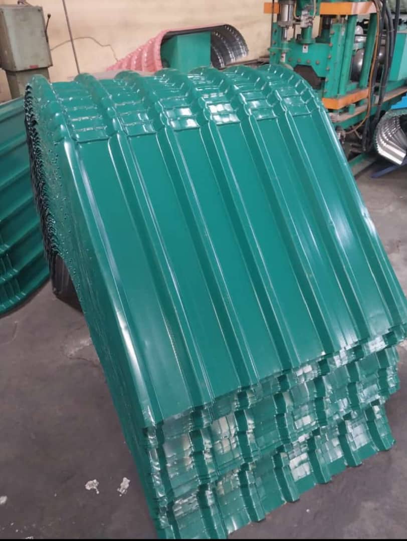 Flexible curved aluminium roofing sheets for unique architectural designs in Nigeria